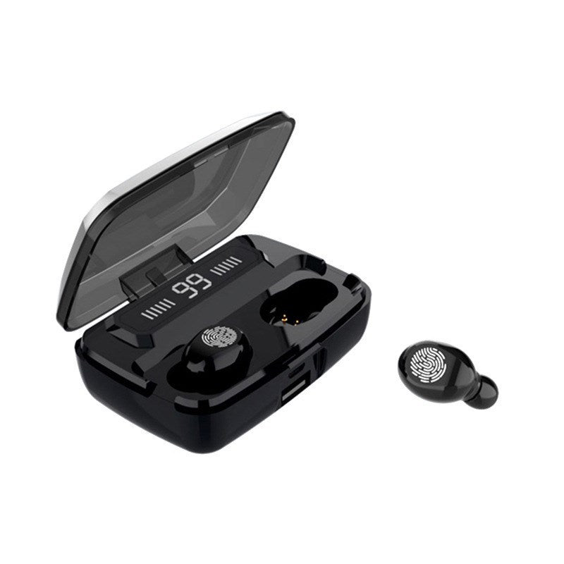 Wireless Bluetooth headset touch in-ear with digital display