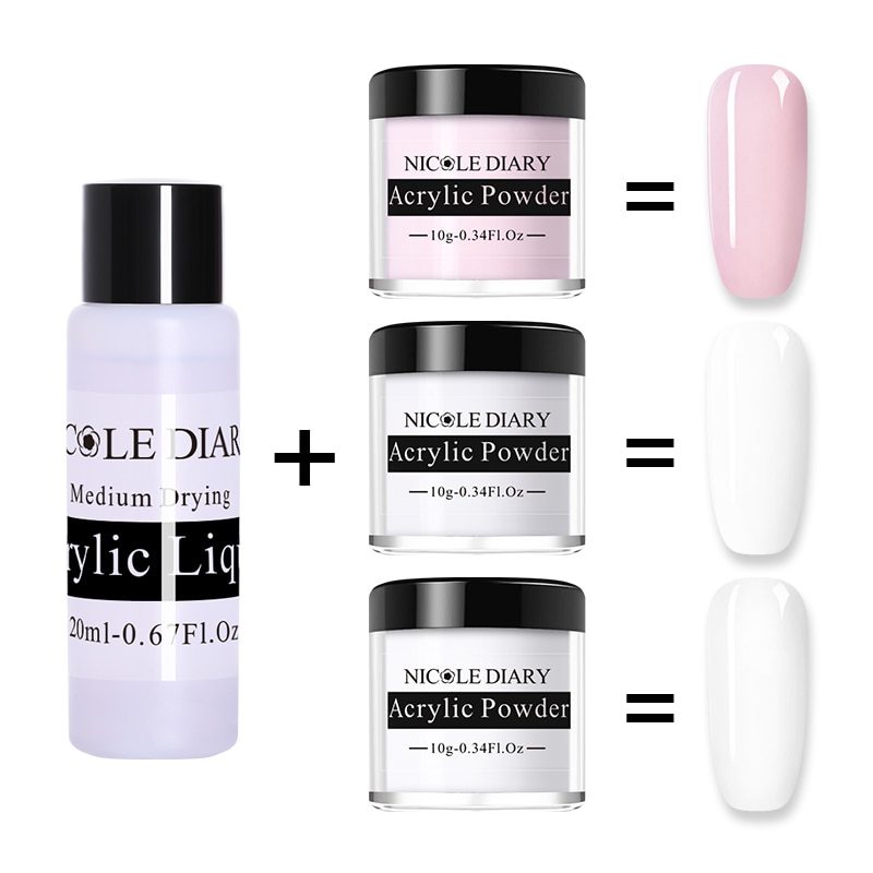 NICOLE DIARY Nail Crystal Carved Pollen