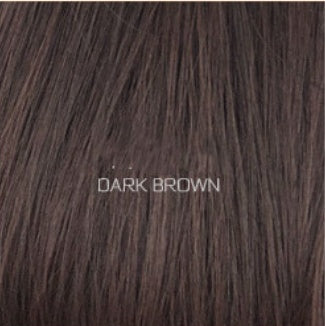 Oblique bangs short straight hair hood