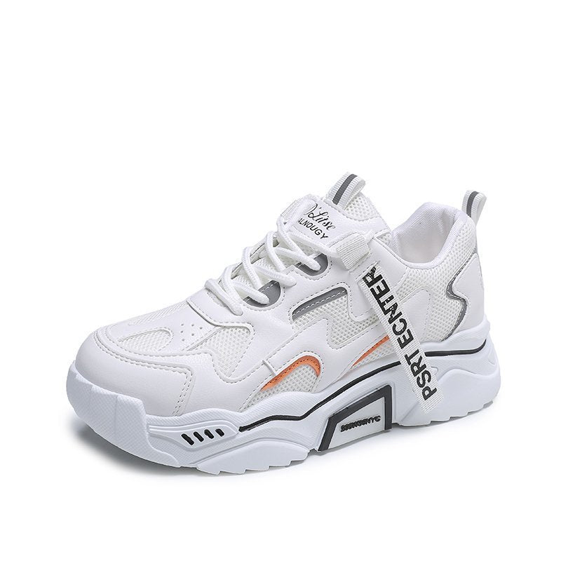 New Spring Women Sneakers Lightweight and Chunky Platform Fashion Casual Breathable Vulcanized Shoes