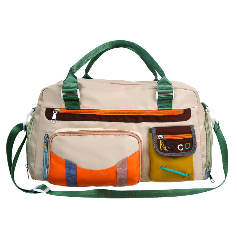 Summer Large Capacity Sports Fitness Shoulder Messenger Bag