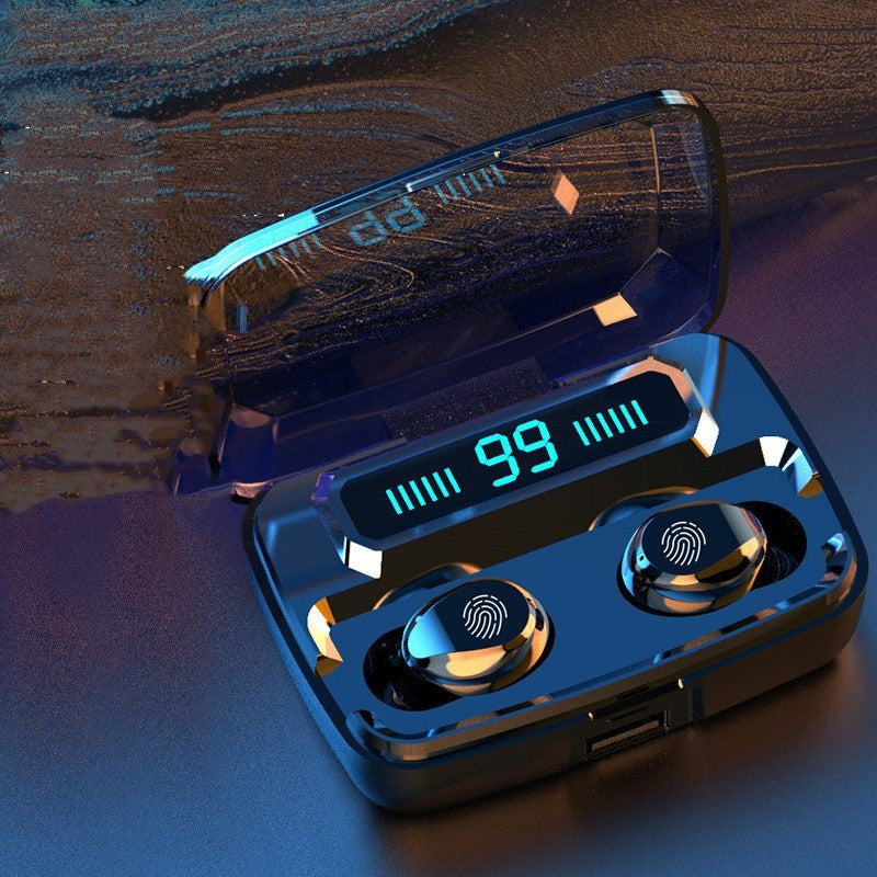 Wireless Bluetooth headset touch in-ear with digital display