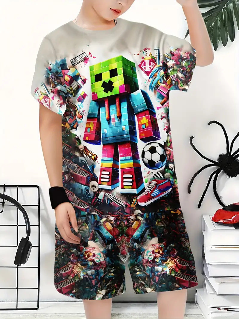 3d Printing Youth Sports Printing Boy Suit