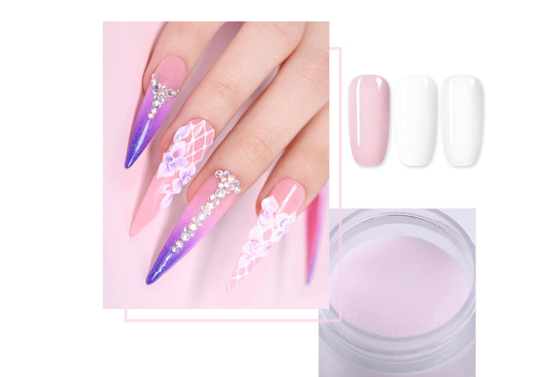 NICOLE DIARY Nail Crystal Carved Pollen