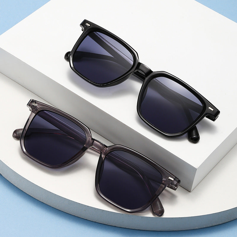 Retro Trendy High Sense Women's Sunglasses UV Protection Men's Glasses