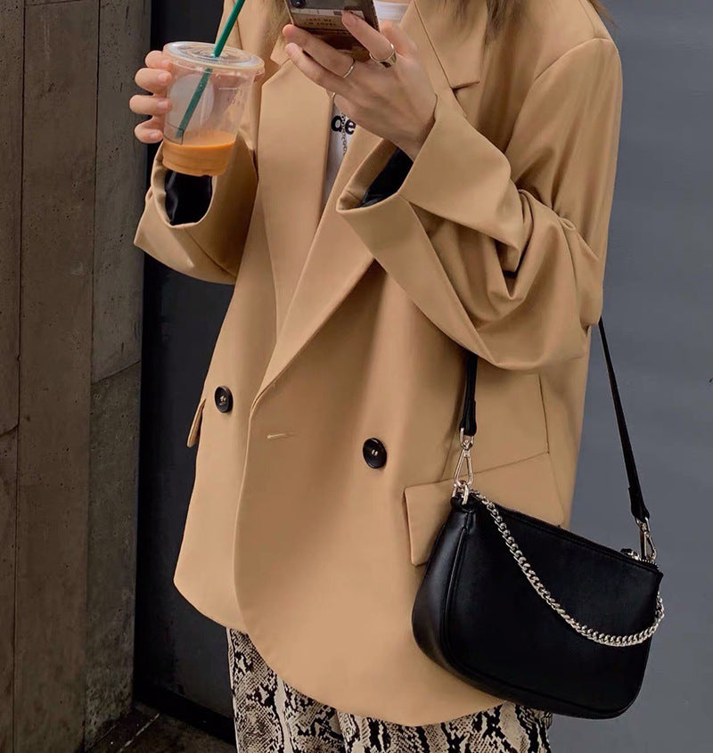 spring and autumn three in one satchel straddle bag single shoulder bag retro playful cool girl style