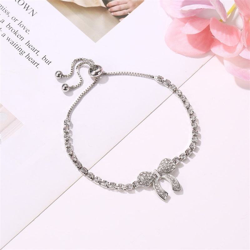 Full diamond butterfly bracelet beads