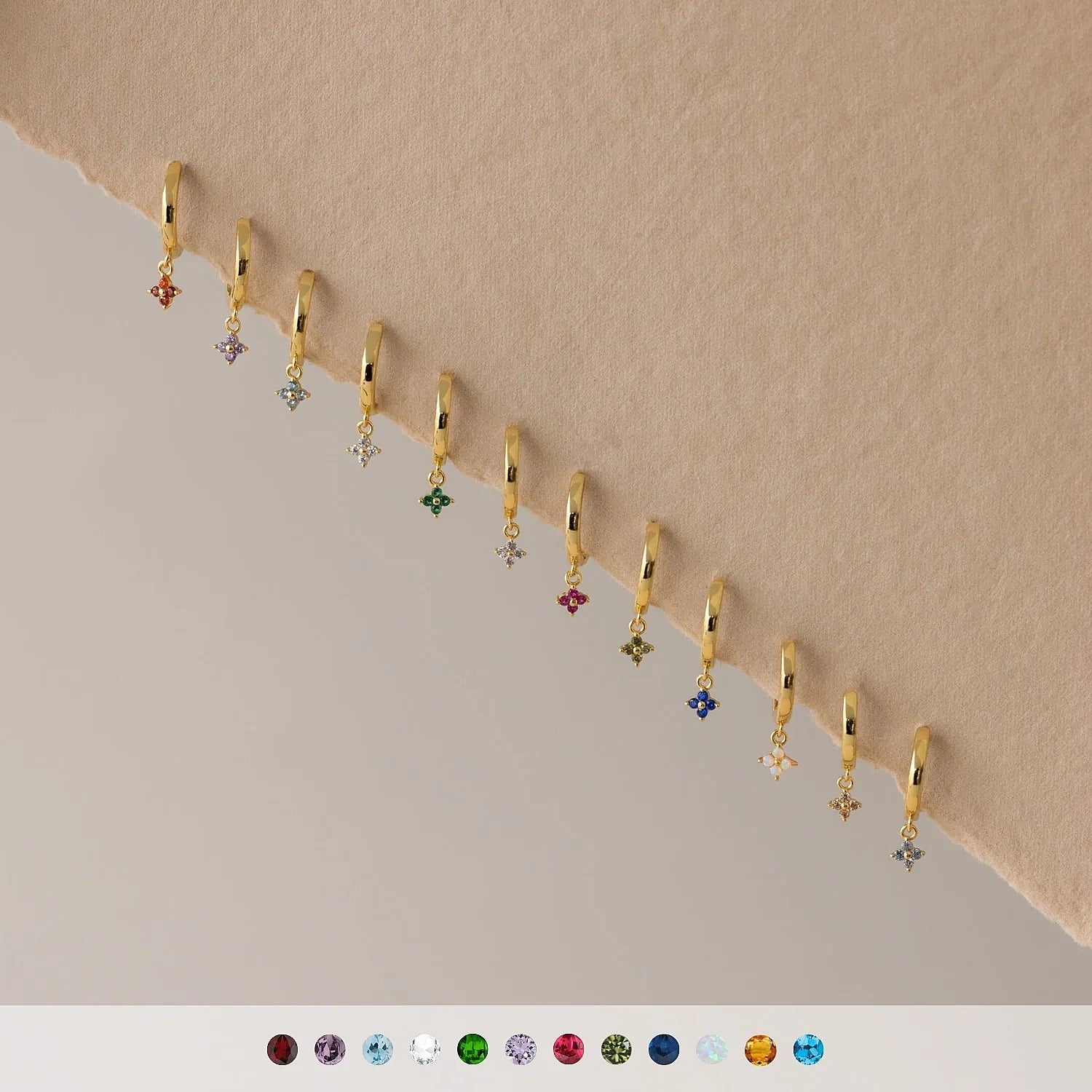 Mei Amethyst Wedding Pendant Geometric Flower Fashion Ornament Women