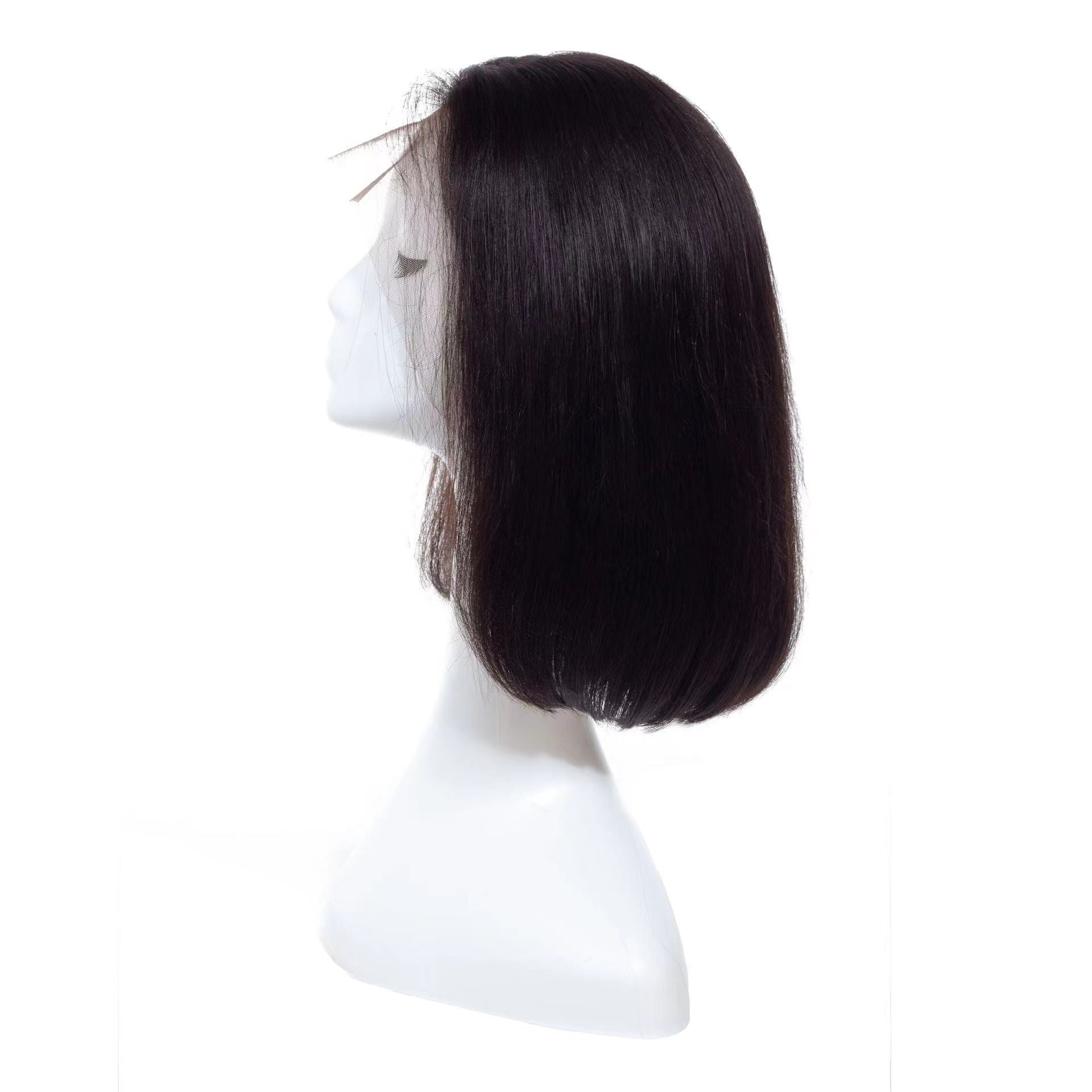 134 Front Lace Bobo Bobhaircut Natural Color Full Human Hair