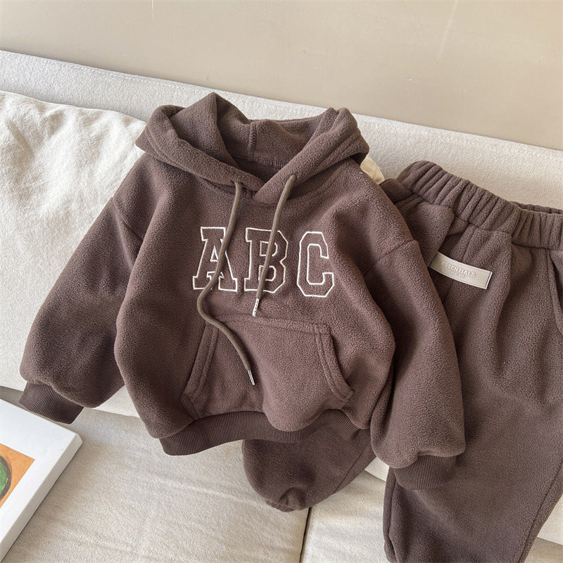 Fashion Individuality Fleece Children's Suit Lining