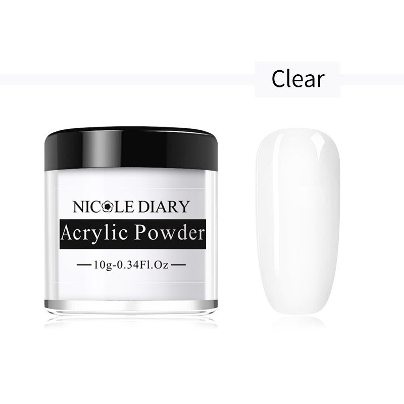NICOLE DIARY Nail Crystal Carved Pollen