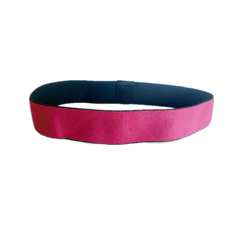 Rose Red Fixing Band Wig Edge Velcro Adjustable Non-slip Headband