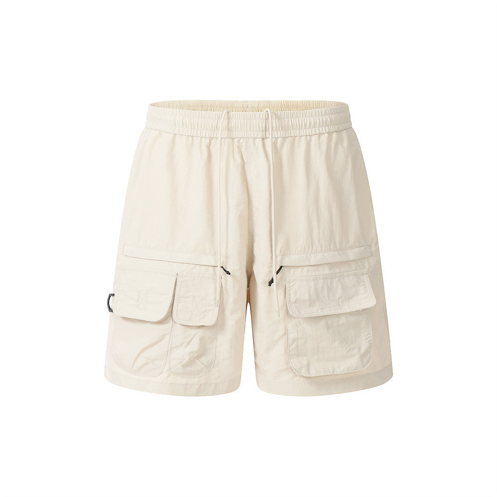 Zipper Decorations Sports Outdoor Shorts