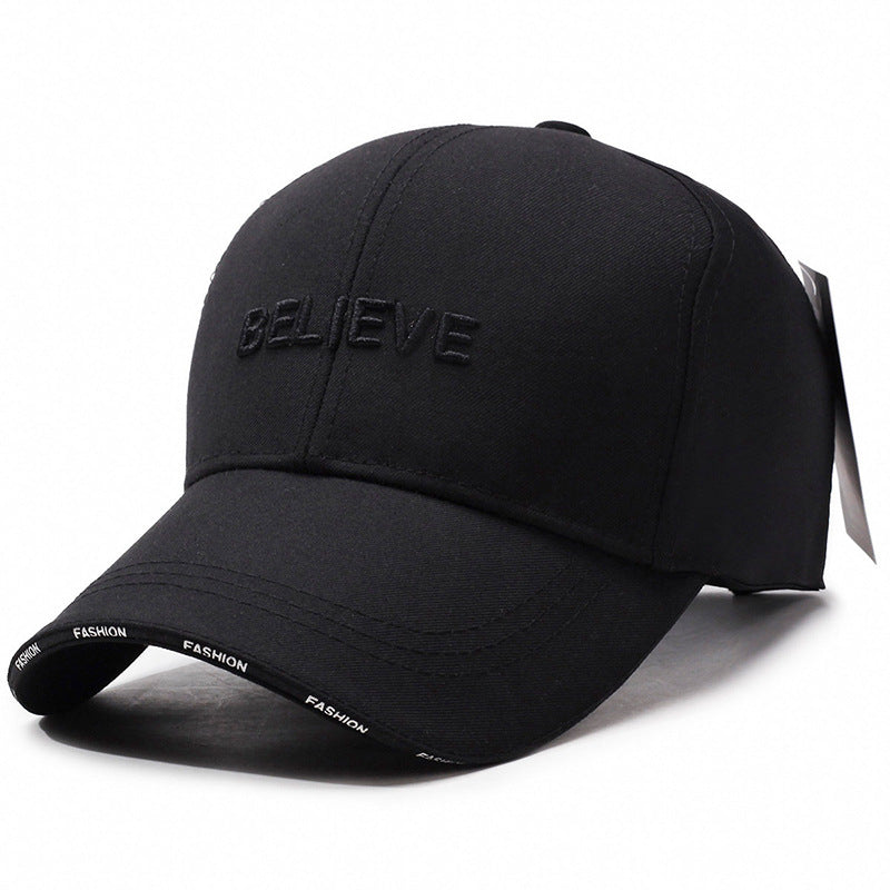 Letter Embroidered Baseball Cap All-match