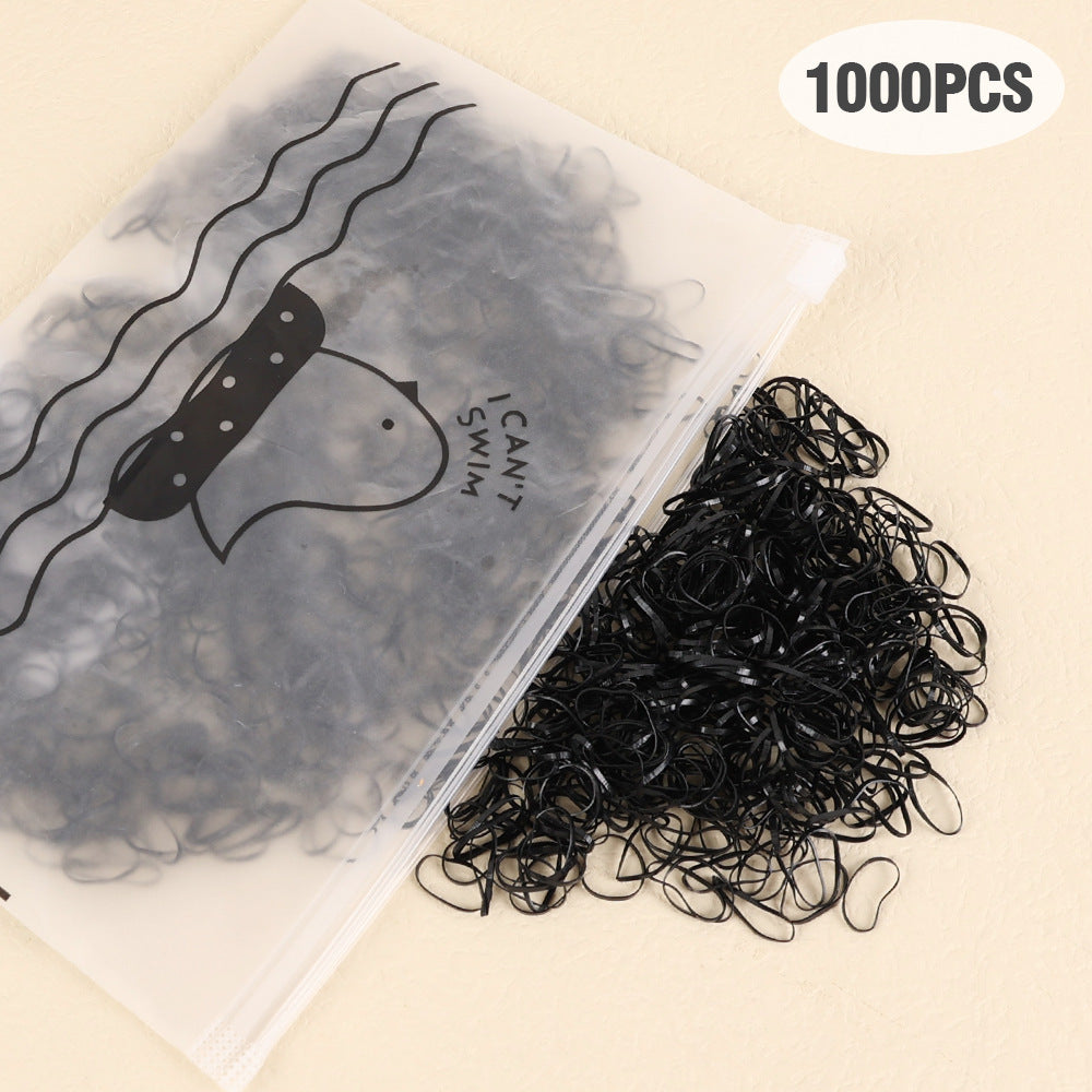 1000 PC Scontinuous Disposable Rubber Bands For Children