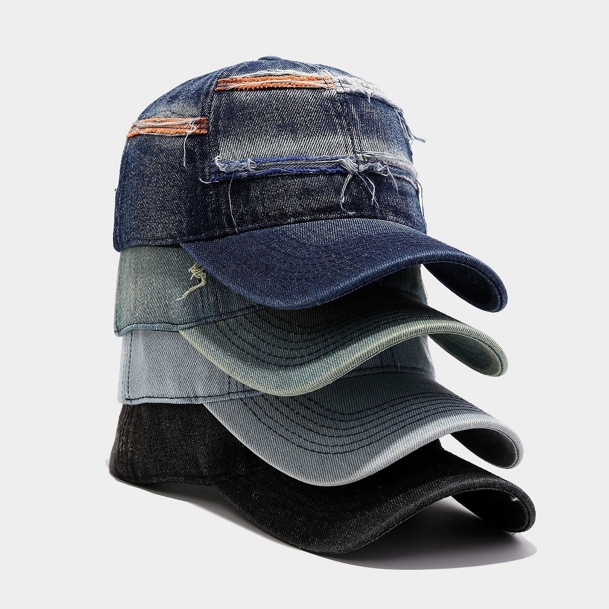 Heavy Industry Washed Denim Baseball Cap