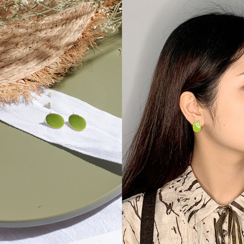 Fashion New Avocado Flower Earrings
