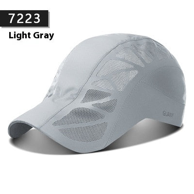 Summer Sun Protection Quick-dry Baseball Cap Fashion Hat Men
