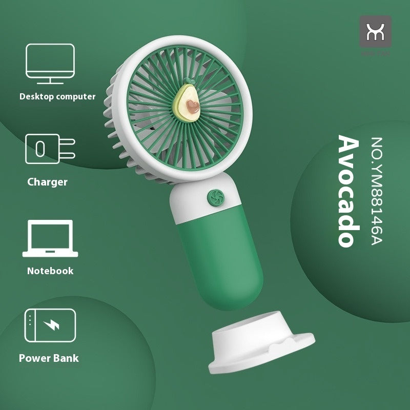 Rechargeable Handheld Desktop Portable Little Fan USB Electric Fan