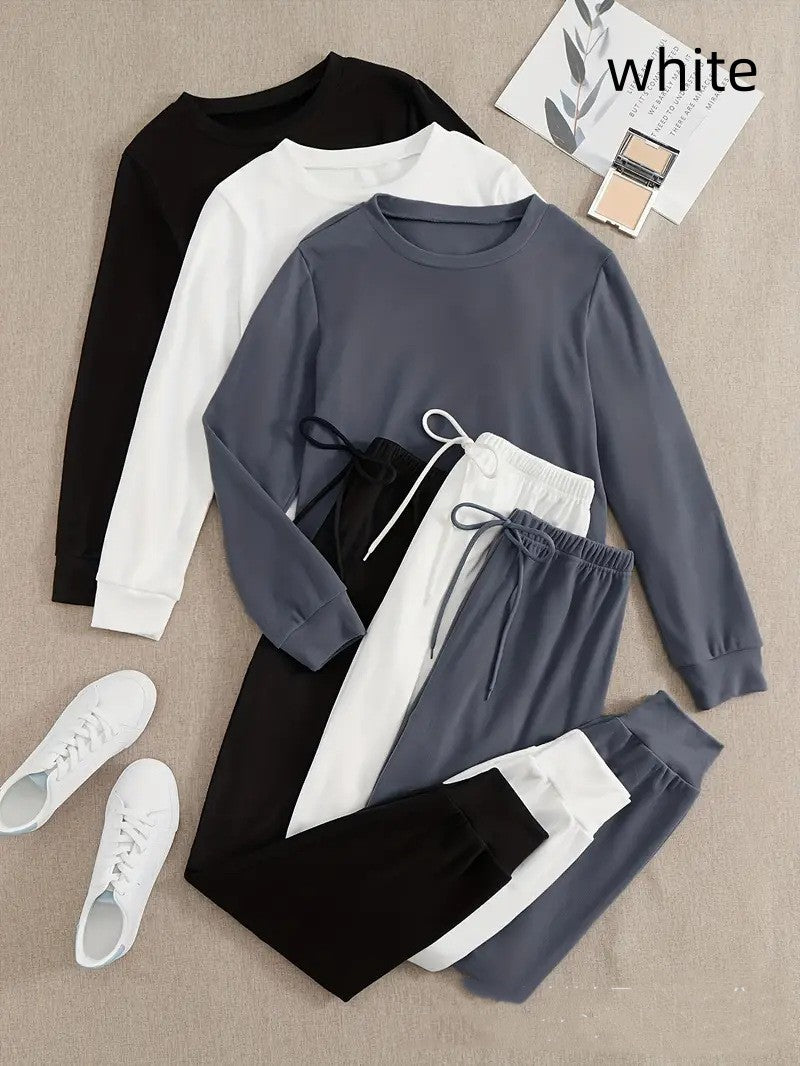Men's Casual Sweatshirt Autumn And Winter Round Neck