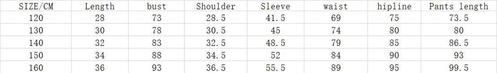 Children's Clothing Spring And Autumn New European And American Girls Color Matching Casual Sports Suit Pants