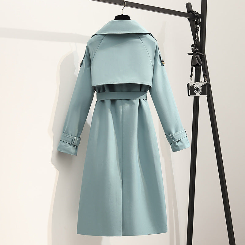 New Hot Sell Small Mid-length Trench Coat