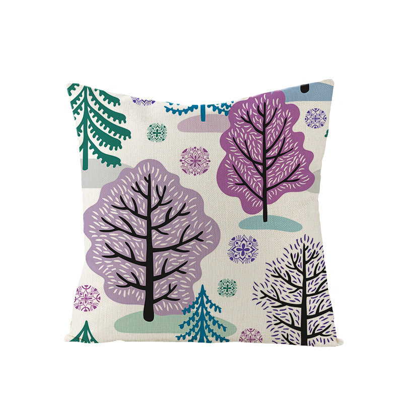 Cartoon Digital Printing Christmas Pillowcase