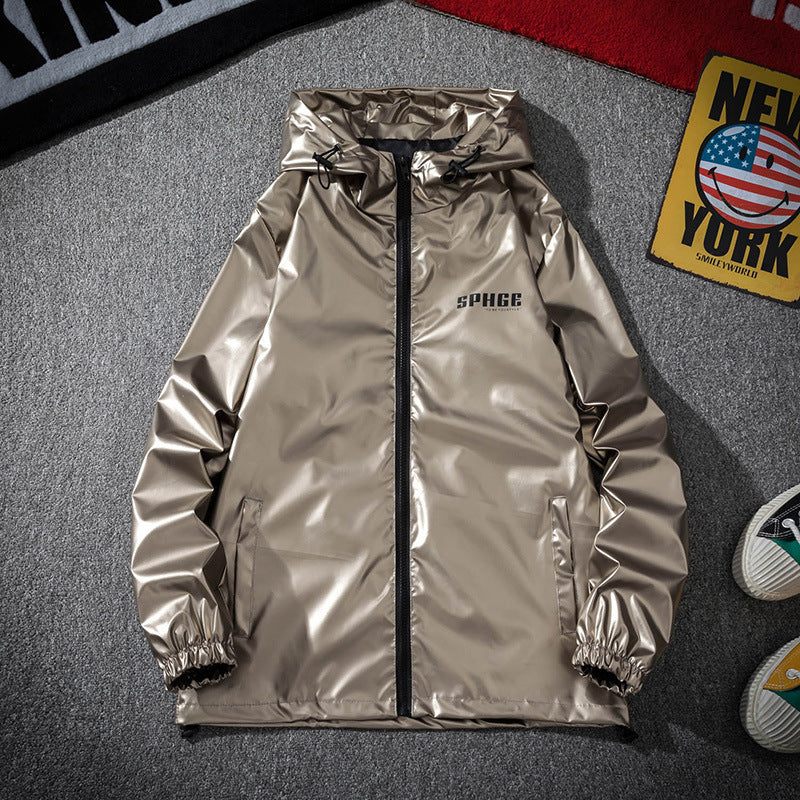 Men's Hooded Jacket Korean-style Slim-fit Casual Jacket