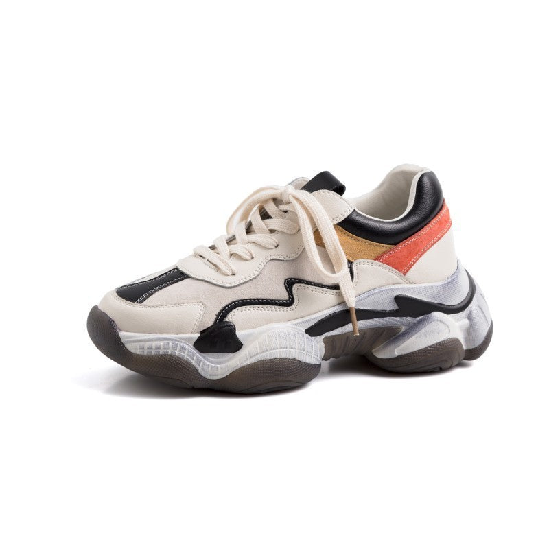 Casual Handsome Sneakers With Cross Straps
