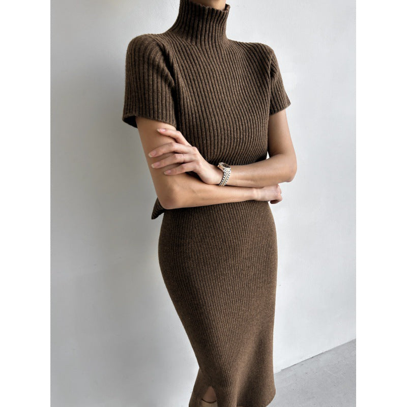 Slit Sheath Skirt Skirt Suit