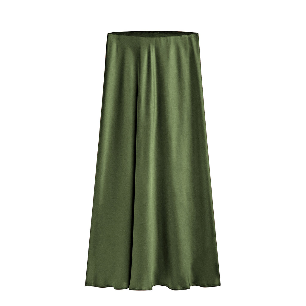 Women's Skirt High Waist Elastic Split