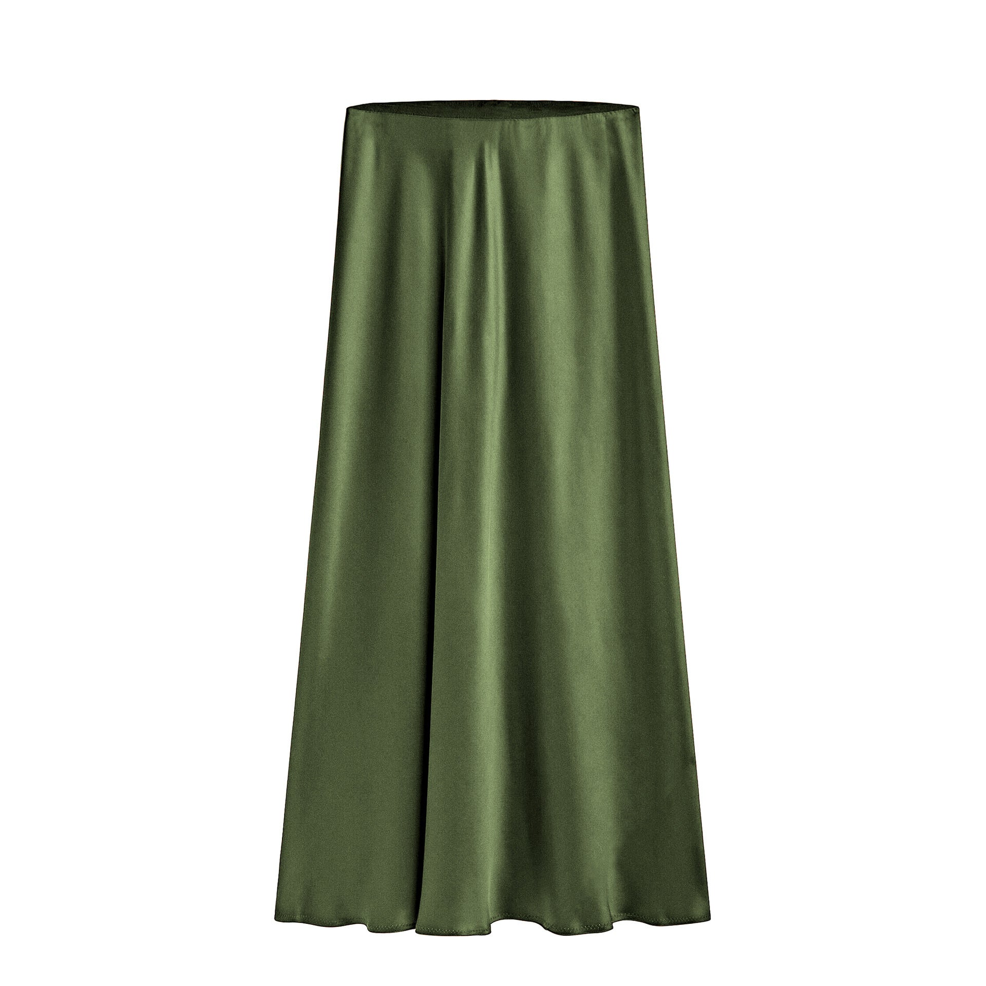 Women's Skirt High Waist Elastic Split