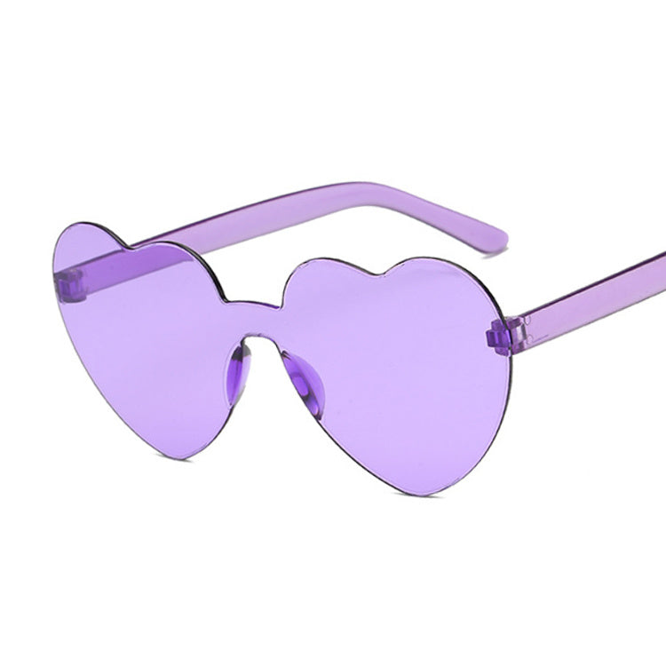Frame heart glasses