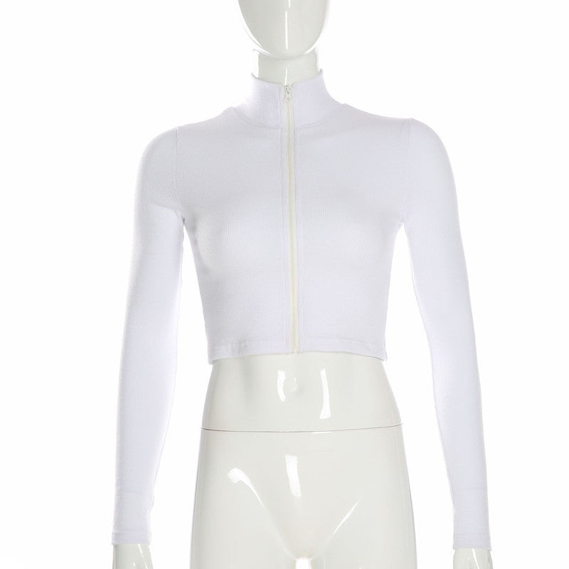 Slim turtleneck bottoming shirt