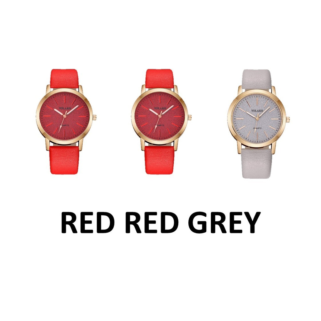 PU belt watch