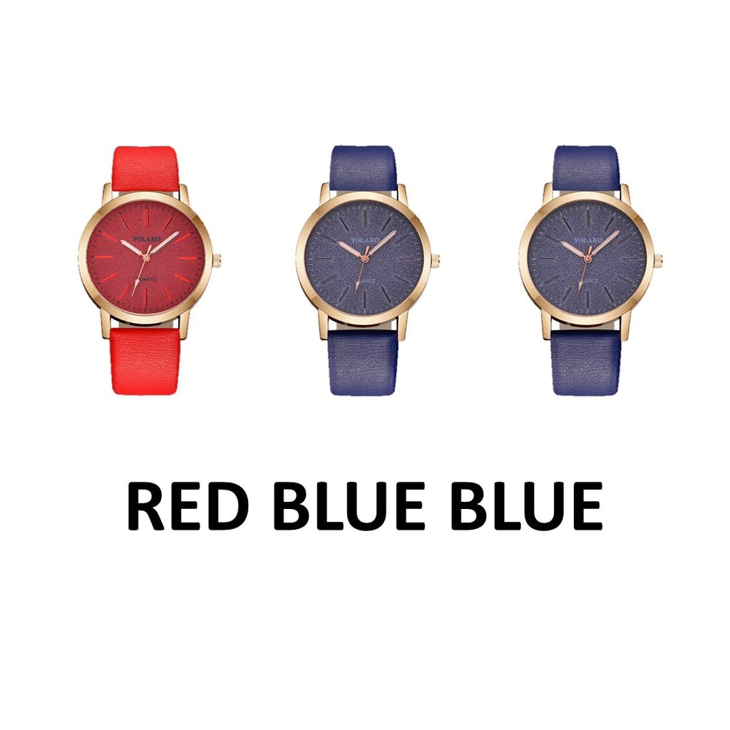 PU belt watch