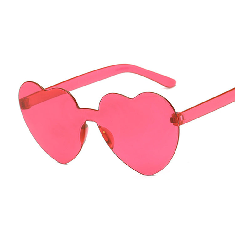 Frame heart glasses