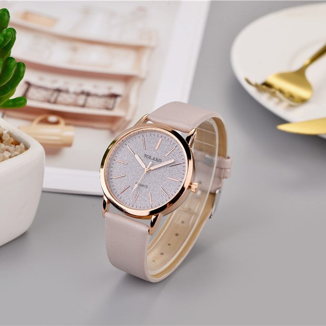 PU belt watch