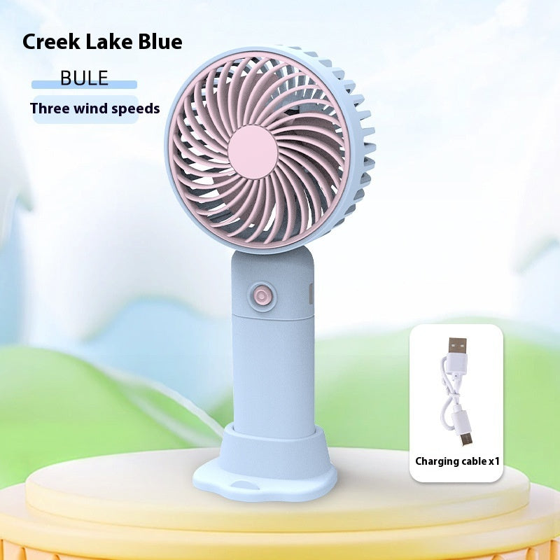 Rechargeable Handheld Desktop Portable Little Fan USB Electric Fan