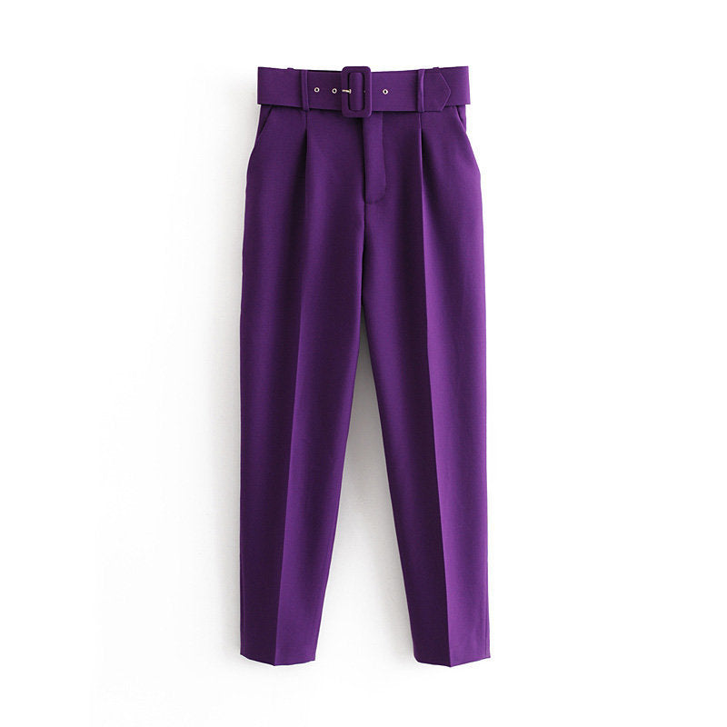 New Pleated Multicolor Harem Pants