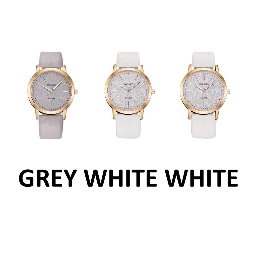 PU belt watch