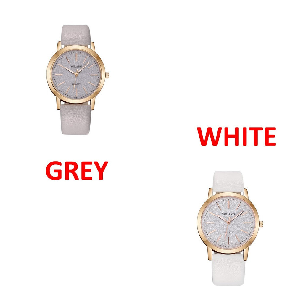 PU belt watch