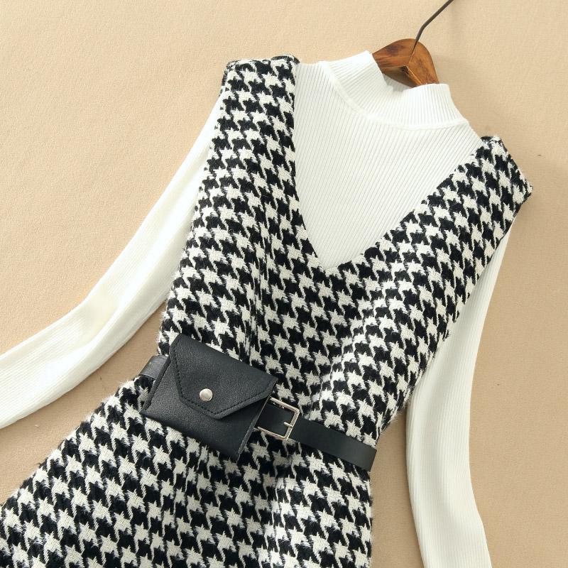 Short dress suit