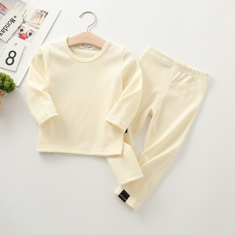 Children's autumn baby stretch pajamas