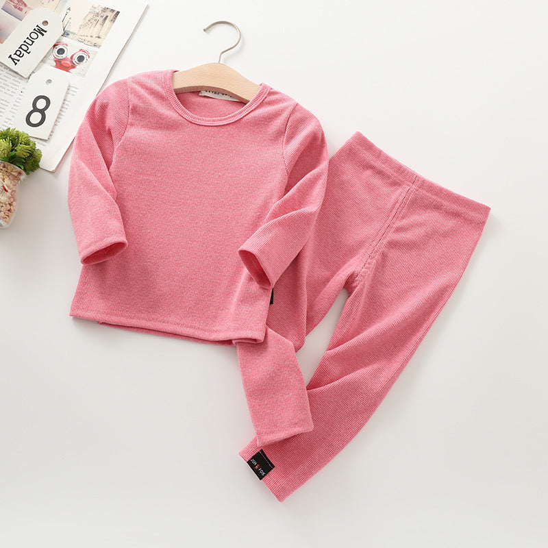 Children's autumn baby stretch pajamas