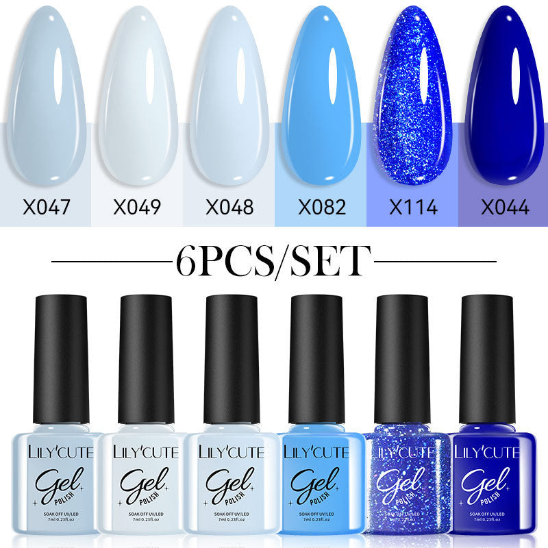 Solid Color UV Polish Glitter Suit UV Polish