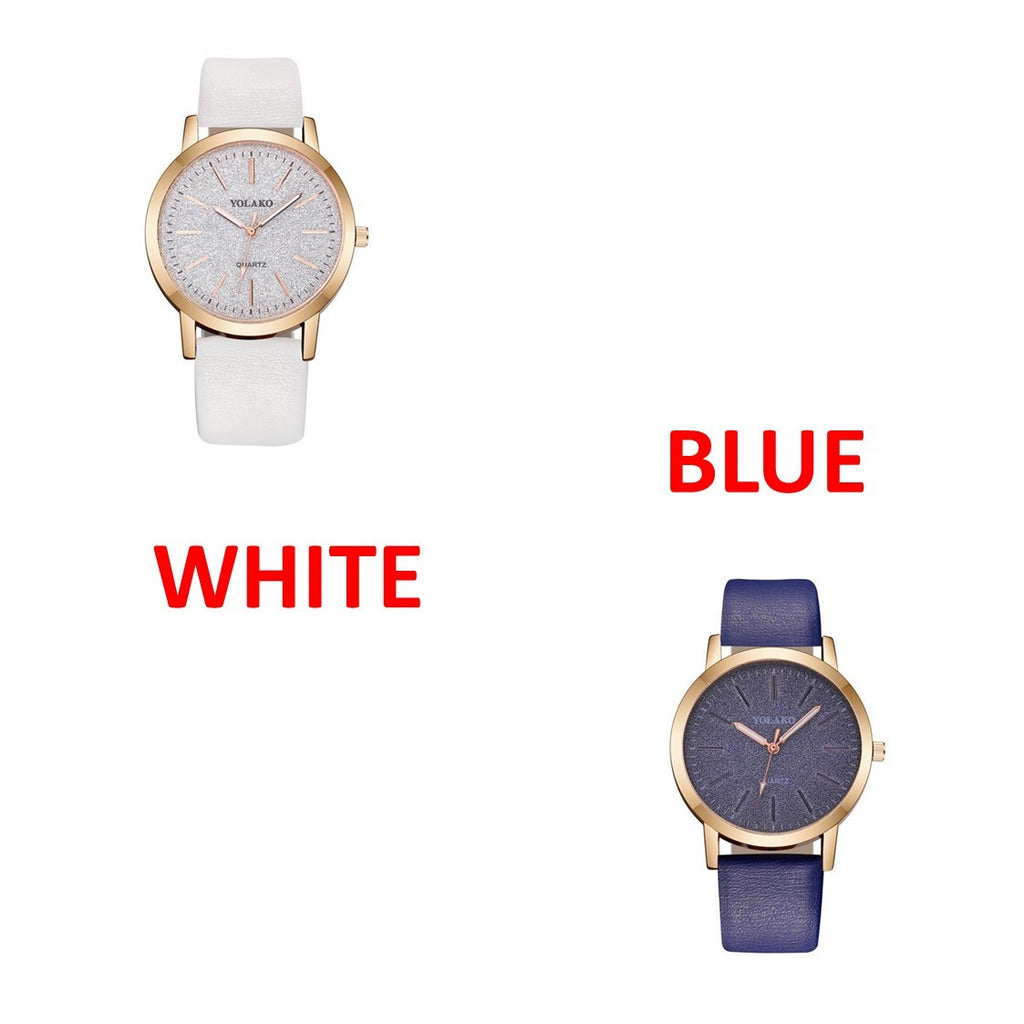 PU belt watch