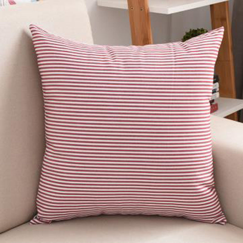 New Nordic Plaid Pillowcase Without Core