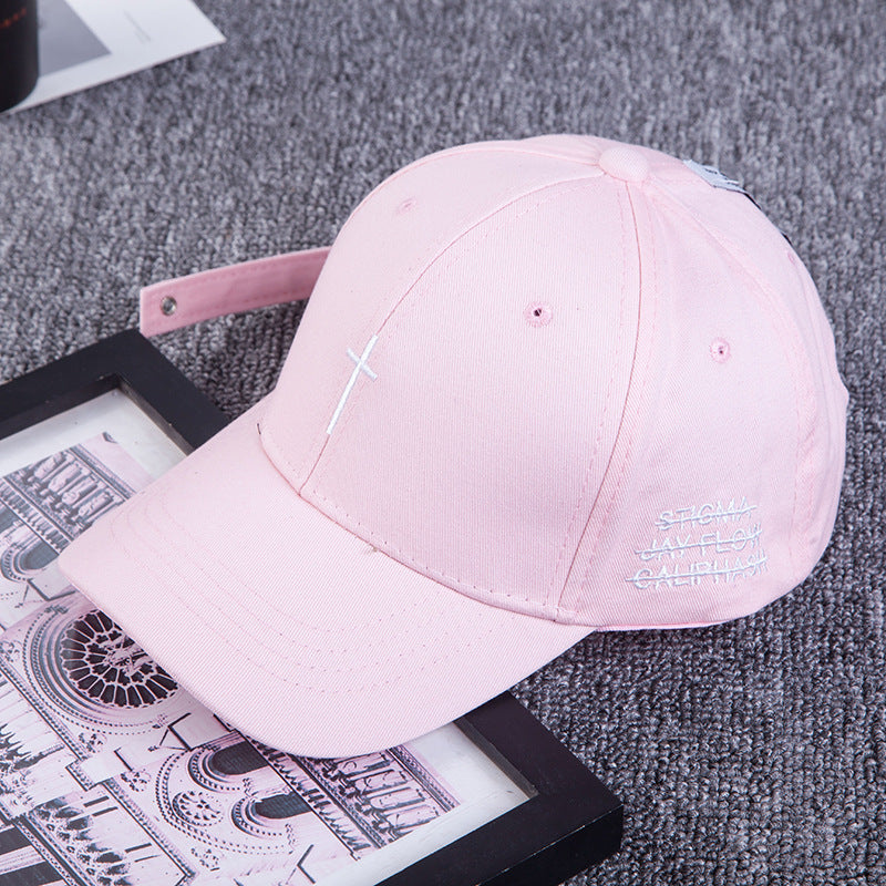 Embroidered Cross Baseballcap
