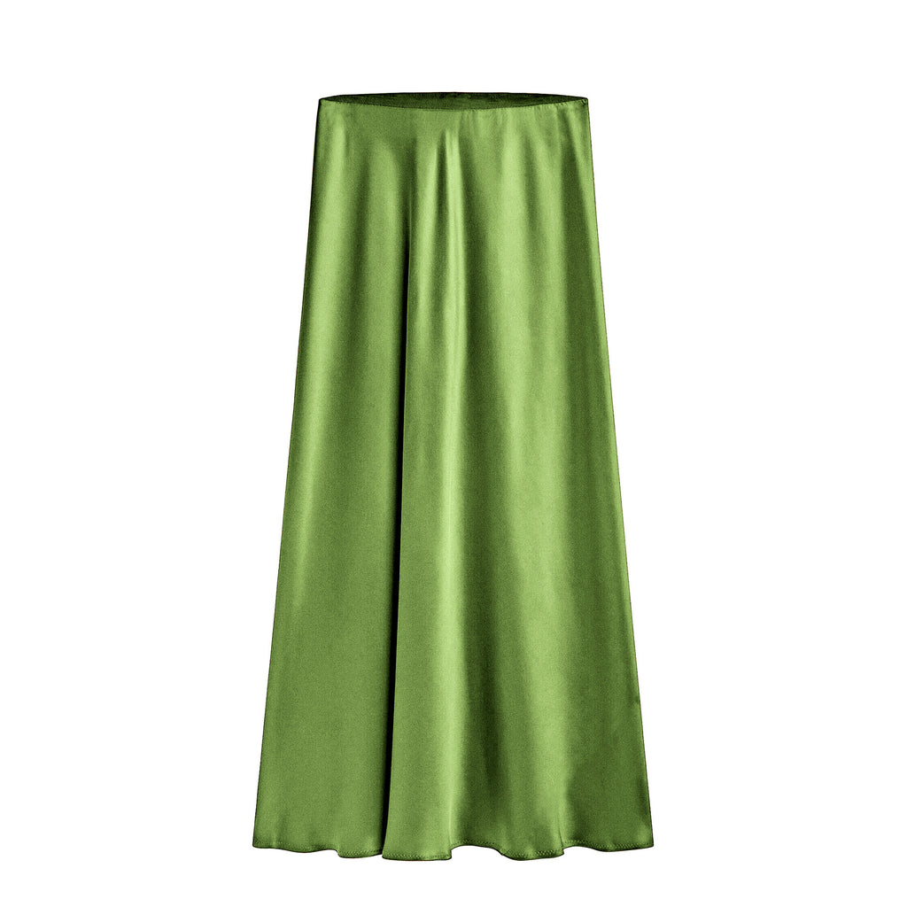 Women's Skirt High Waist Elastic Split